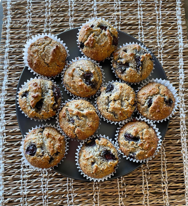 High Protein Power Muffins. Start the Day with a Healthy Hyyyy-Ya!