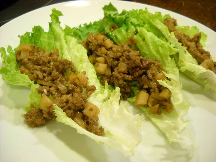 Amazing Asian Lettuce Wraps - Light at Night (PF Chang Knock-Off)