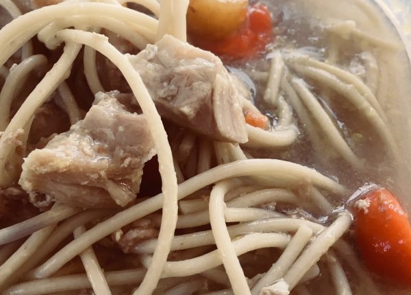 Kickin' Homemade Chicken Noodle Soup
